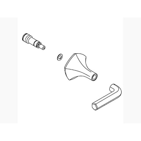 Kohler Cross Handle Assy 1411889-2MB